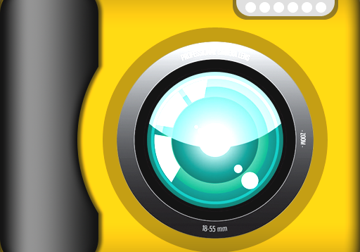 Yellow Camera Icon 2
